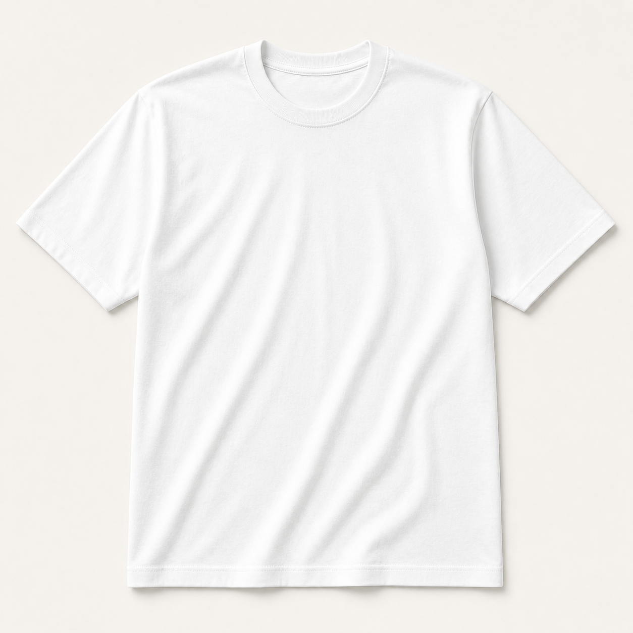 Plain Heavyweight Tee in white